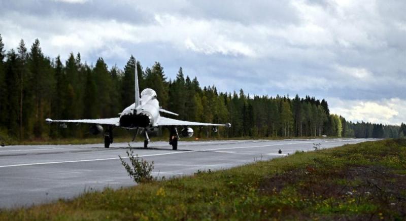 Німецькі винищувачі Eurofighter вперше підійшли до межі Російської Федерації, перебуваючи у повітряному просторі Фінляндії.