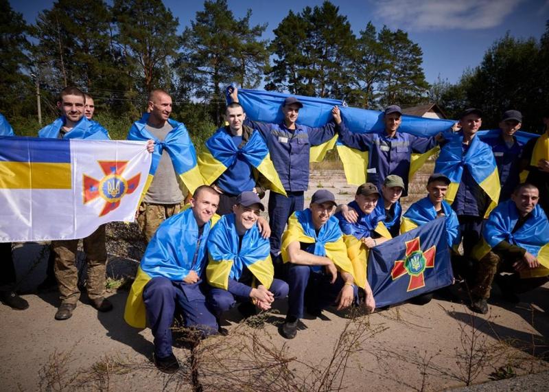 Оголошено кількість звільнених військовополонених з моменту початку конфлікту.